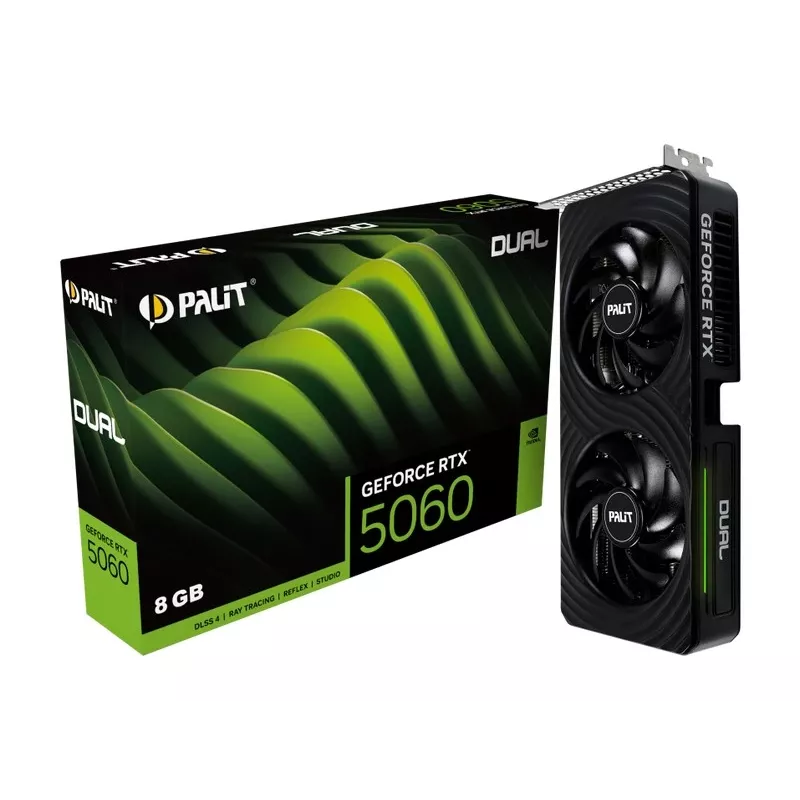 Palit GeForce RTX 5060 Dual 8GB GDDR7 Karta Graficzna