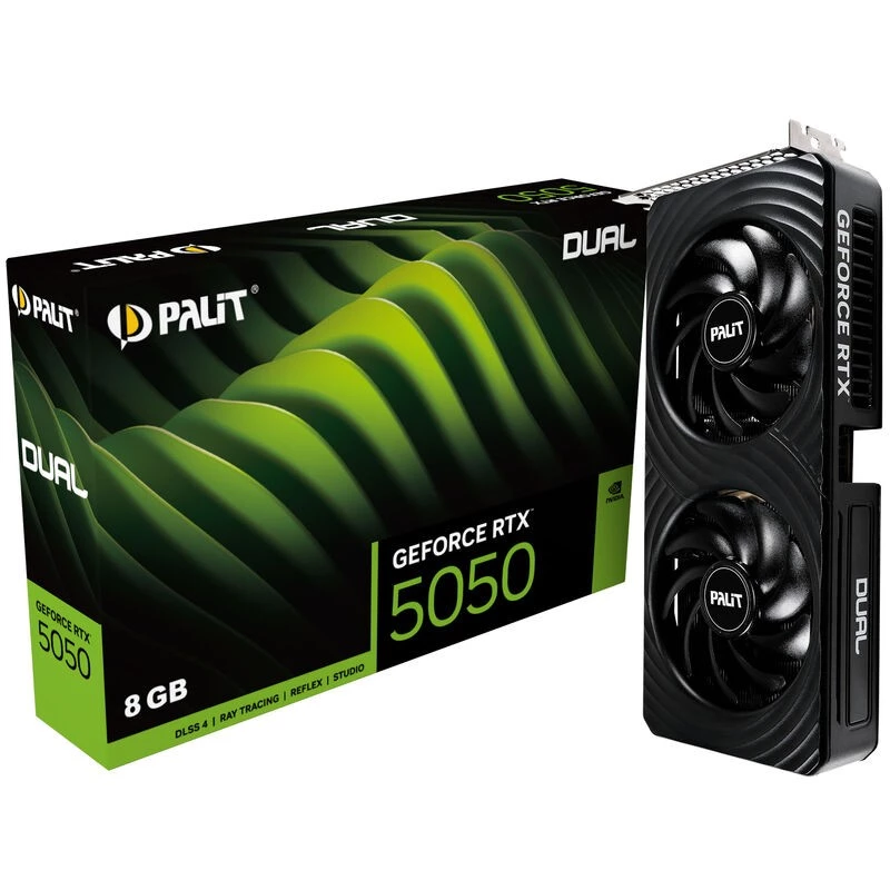 Palit GeForce RTX 5050 Dual 8GB GDDR7 Karta Graficzna