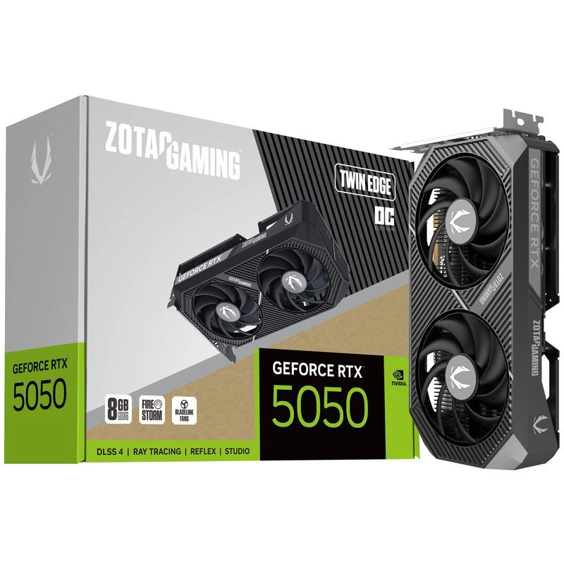 Karta graficzna ZOTAC GAMING GeForce RTX 5050 Twin Edge OC 8GB GDDR6