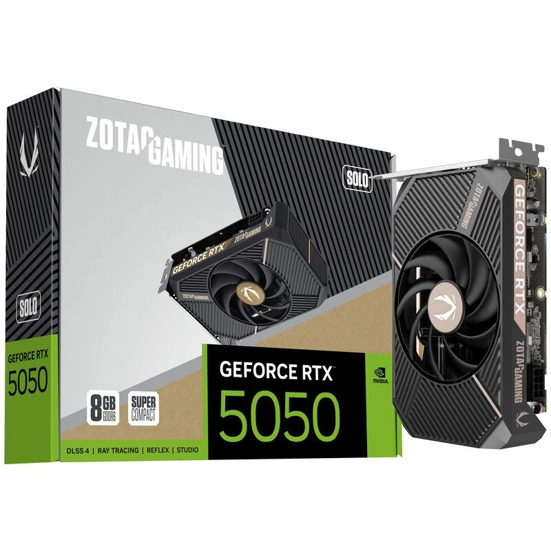 Karta graficzna ZOTAC GAMING GeForce RTX 5050 SOLO 8GB GDDR6