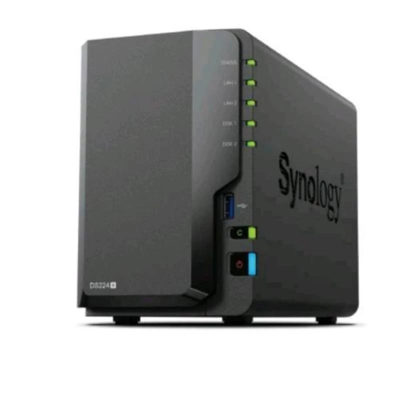 Synology DS225+ 2-zatokowy NAS Desktop Intel® Celeron® J4125 2 GB DDR4 Synology DSM Czarny - tylko dyski Synology HDD