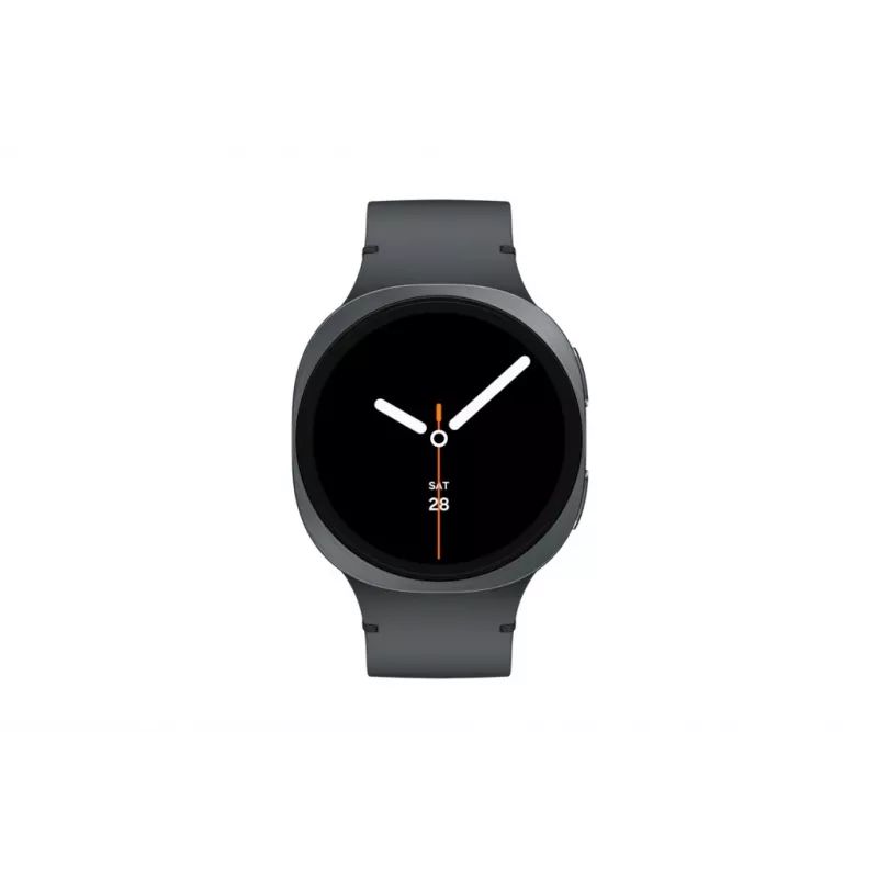 Samsung Galaxy Watch 8 3,81 cm (1,5 cala) AMOLED 44 mm Cyfrowy 480 x 480 pikseli Ekran dotykowy Grafit Wi-Fi GPS (satelitarny)