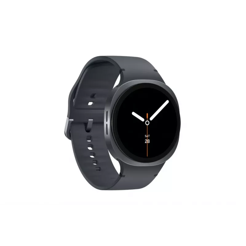 Samsung Galaxy Watch 8 3,81 cm (1,5 cala) AMOLED 44 mm Cyfrowy 480 x 480 pikseli Ekran dotykowy Grafit Wi-Fi GPS (satelitarny)