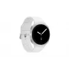 Samsung Galaxy Watch 8 3,3 cm (1,3 cala) AMOLED 40 mm Cyfrowy 438 x 438 pikseli Ekran dotykowy 4G Srebrny Wi-Fi GPS (satelitarny)