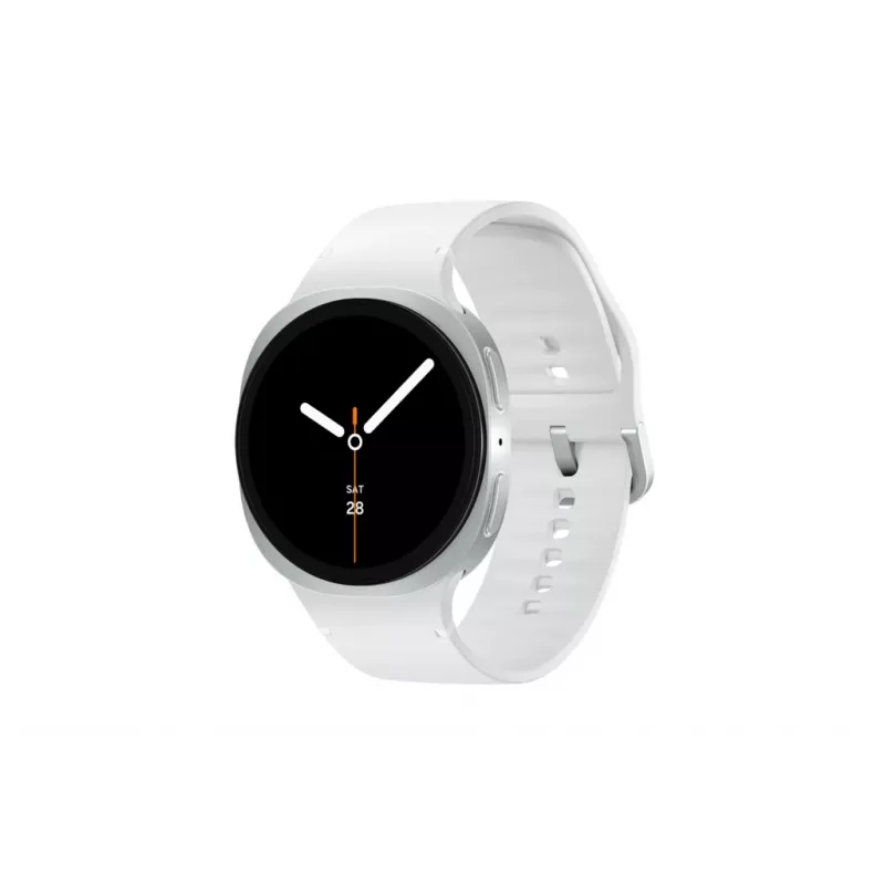 Smartwatch Samsung Galaxy Watch 8 44 mm Silver, 1.5 cal AMOLED 480x480, 5 ATM, GPS, 32 GB, 435 mAh