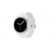 Samsung Galaxy Watch 8 3,3 cm (1,3 cala) AMOLED 40 mm Cyfrowy 438 x 438 pikseli Ekran dotykowy Srebrny Wi-Fi GPS (satelitarny)