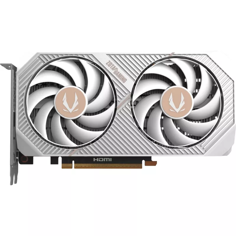 Karta graficzna ZOTAC GAMING GeForce RTX 5050 Twin Edge OC 8GB GDDR6 Biała
