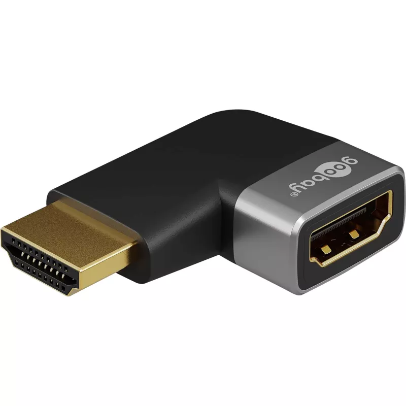 Pro Plus - HDMI - Adapter kątowy 90° Pionowy - Czarny