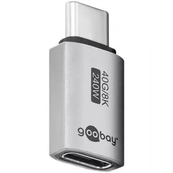 Goobay USB-C -Adapter prosty USB4 - -Wtyk> -Gniazdo (74447)