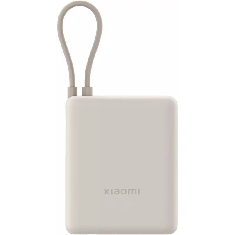 Xiaomi Power Bank 33W 10000mAh (z wbudowanym kablem) Tan GL, BHR9333GL
