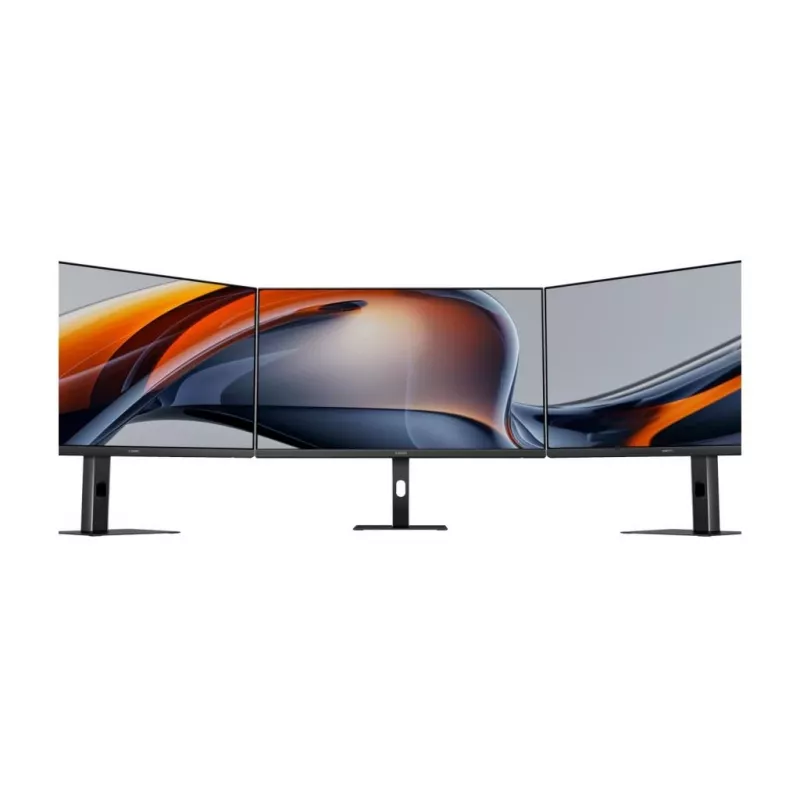 Monitor LCD 27 cali Xiaomi A27Ui — 27 cali (68.6 cm), IPS, 3840×2160, 60 Hz, 6 ms, 360 cd/m², HDR10, sRGB 99%, VESA 75×75, USB-C, 2×HDMI, 2×USB-A
