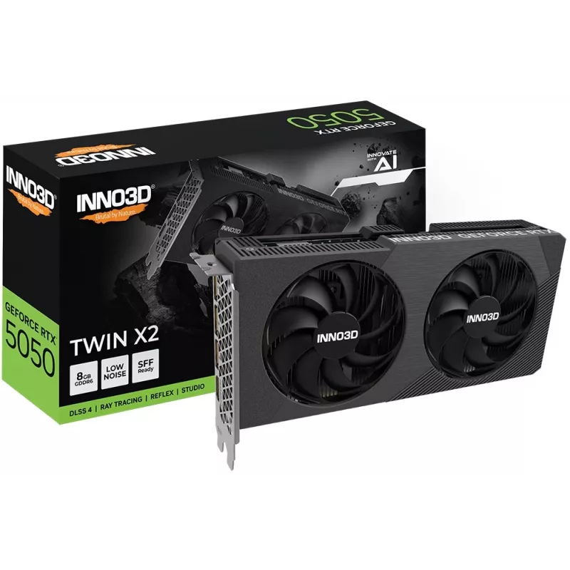 Karta graficzna INNO3D GeForce RTX 5050 TWIN X2 8GB GDDR6