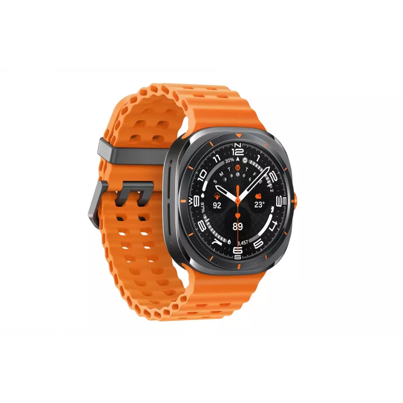 Samsung Galaxy Watch Ultra 3,81 cm (1,5 cala) AMOLED 47 mm Cyfrowy 480 x 480 pikseli Dotykowy 4G Szary, Tytan Wi-Fi GPS (satelitarny)