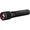 Latarka ręczna Ledlenser P7R Czarna akumulatorowa LED 1000 lumenów, 3,7 V 21700, IP68, 159 mm, 360 g