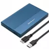 Zewnętrzna obudowa na dysk SSD/HDD 2,5 cala QOLTEC 52276 USB 3.0 SATA do 2 TB