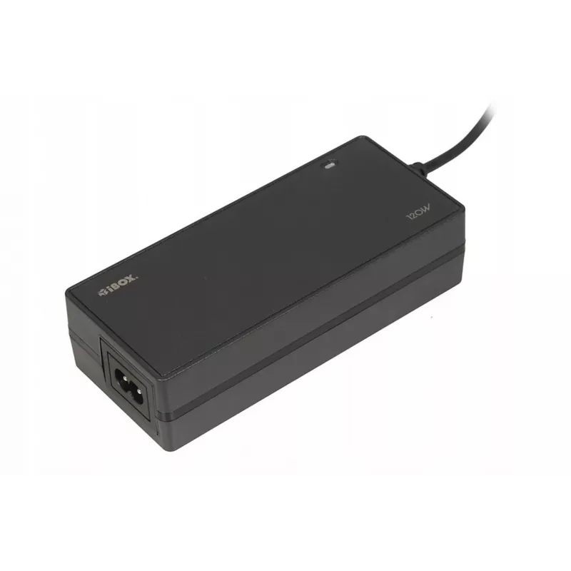 iBox IUZ120WA zasilacz/przetwornica do użytku wewnętrznego 120 W Czarny