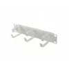 Organizer kabli 10 cali z 3 metalowymi uchwytami TYP B szary