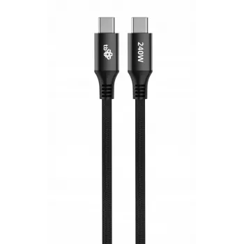 Przewód TB USB C USB C 1m 240W Czarny