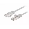 Patchcord CAT.6 FTP 1M Szary Fluke Passed Lanberg 10-PAK