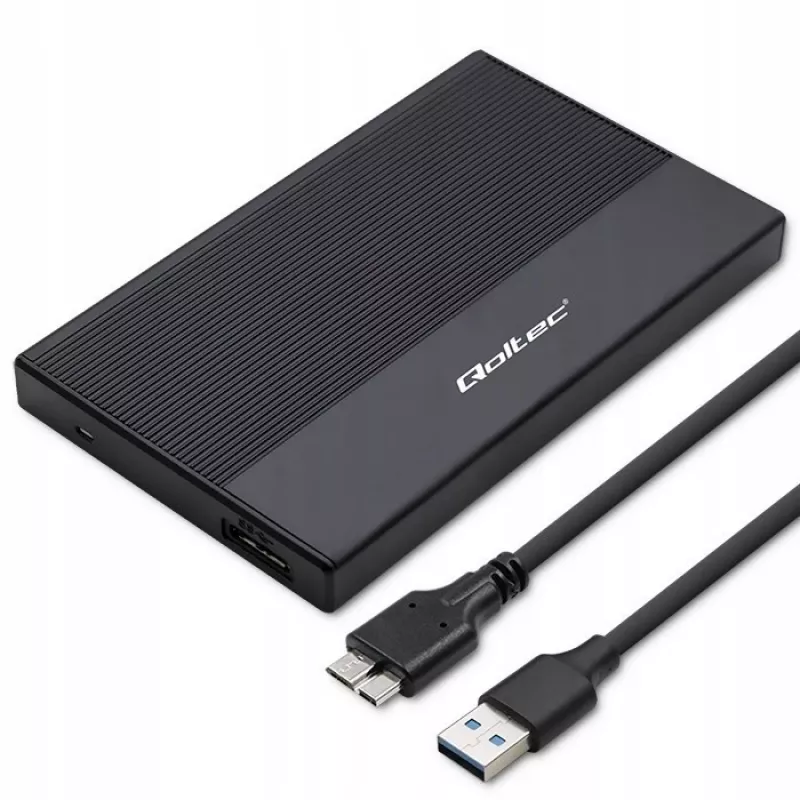 Obudowa na dysk SATA SSD/HDD 2,5 cala QOLTEC 52277 USB 3.0