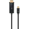 Goobay USB-C na HDMI Kabel 4K 60 Hz 1 m czarny - Wtyk> HDMI (75696)