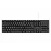 Klawiatura Savio KB-01 do domu/biura USB QWERTY US English Czarna