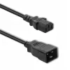 Kabel zasilający Qoltec 53991 czarny 1,2 m złącze C20 C13
