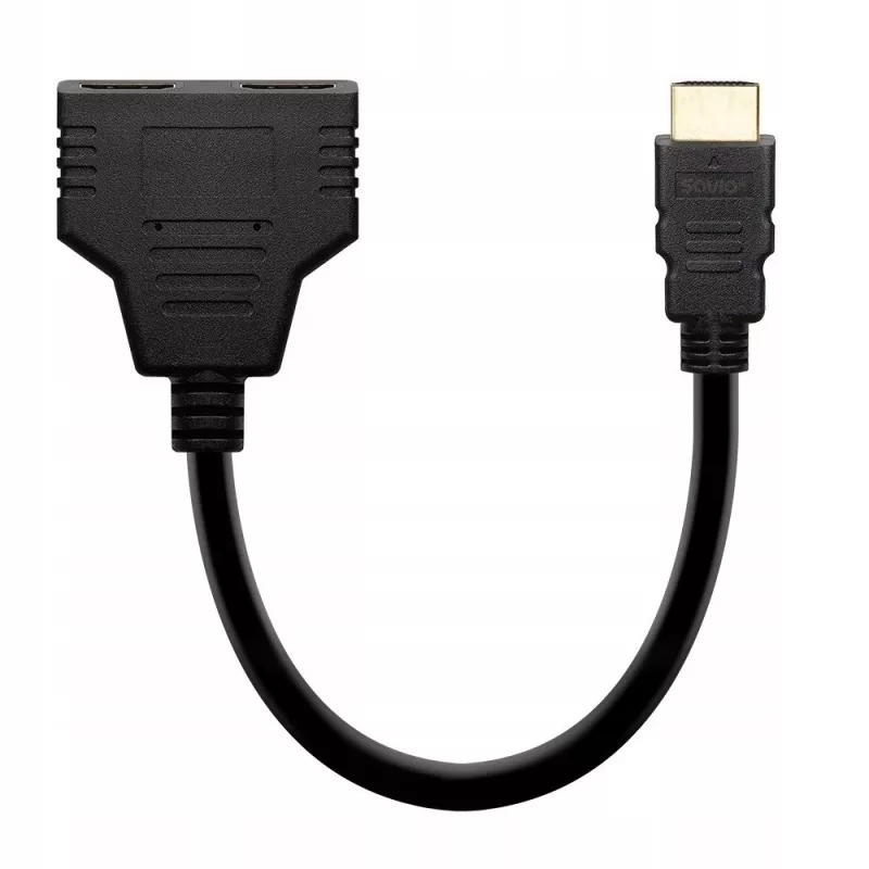 Rozdzielacz wideo HDMI Savio AK-77 60 Hz czarny