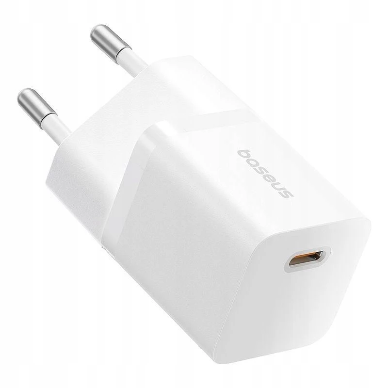 Baseus P10110909213-00 USB-C GaN5 mini 25W mains charger Biały