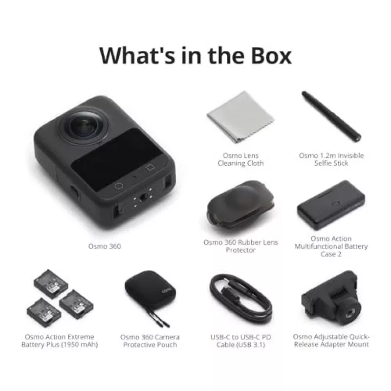 CAMERA OSMO 360 ADVENTURE/COMBO CP.OS.00000442.05 DJI