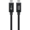 Kabel USB-C WENTRONIC USB4 Gen4 1.2m — obsługuje 16k@60Hz i 4K@120Hz