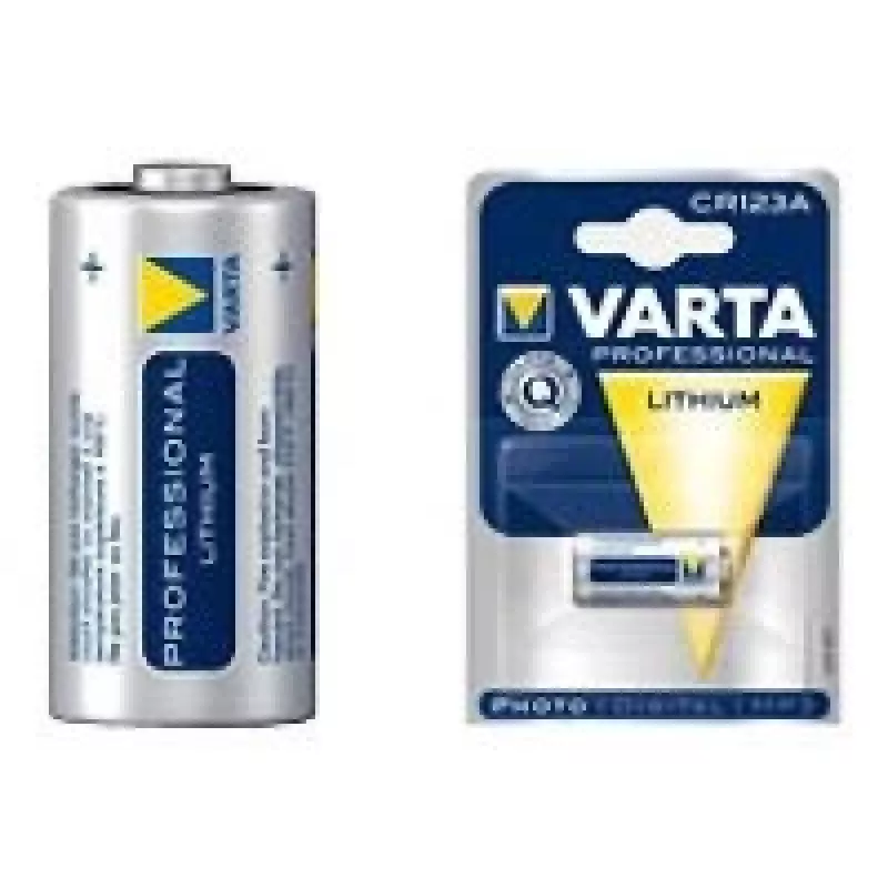 Varta Lithium CR123A 3V 1600mAh Bateria do aparatu