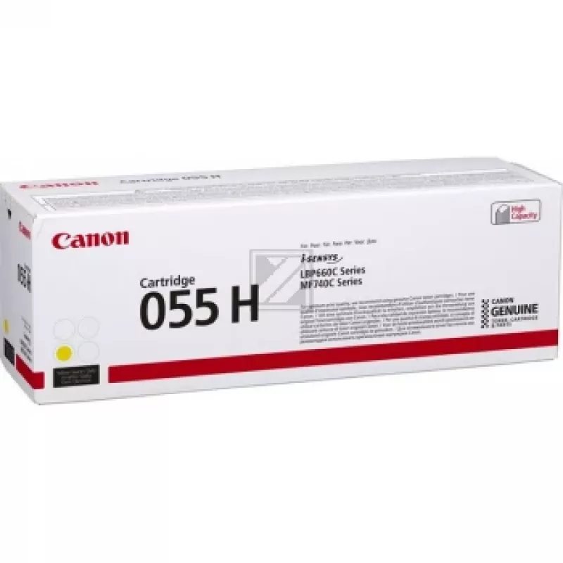 Toner Canon CRG-055HY 5,9 tys. stron Żółty