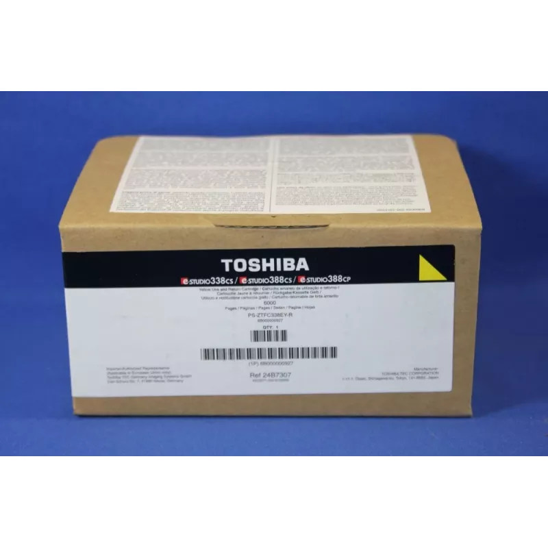 Toshiba 6B000000927/T-FC338EYR Toner Żółty Program Zwrotny. 6 tys. stron F