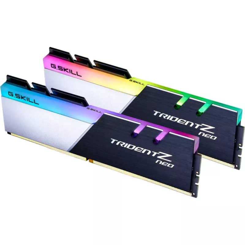 DIMM 16 GB DDR4-3600 (2x 8 GB) Dual-Kit, Arbeitsspeicher schwarz/silber, F4-3600C16D-16GTZNC, Trident Z Neo, INTEL XMP