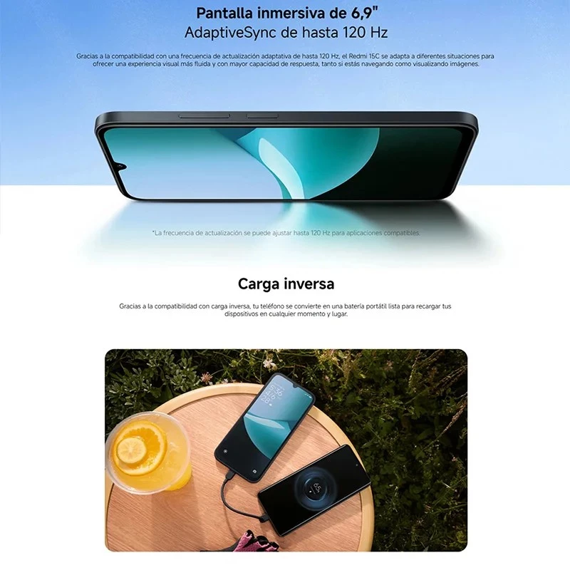 Smartfon Xiaomi Redmi 15C 4G 6,9 inch 4/128GB Midnight Black