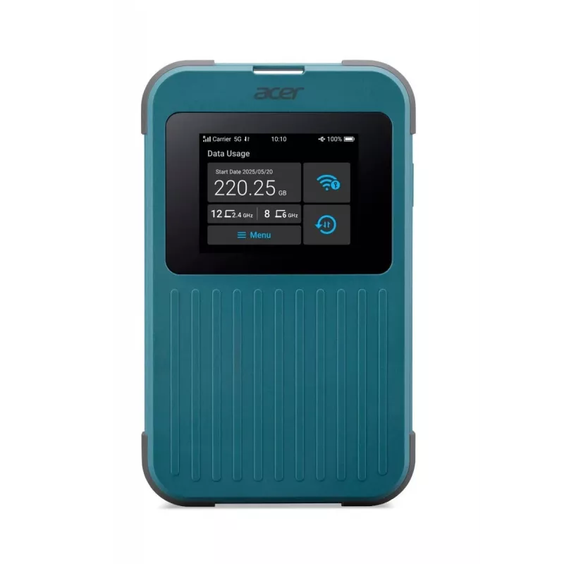Acer Connect M4E - 1GB router bezprzewodowy Dwuzakresowy (2,4 GHz / 5 GHz) 5G
