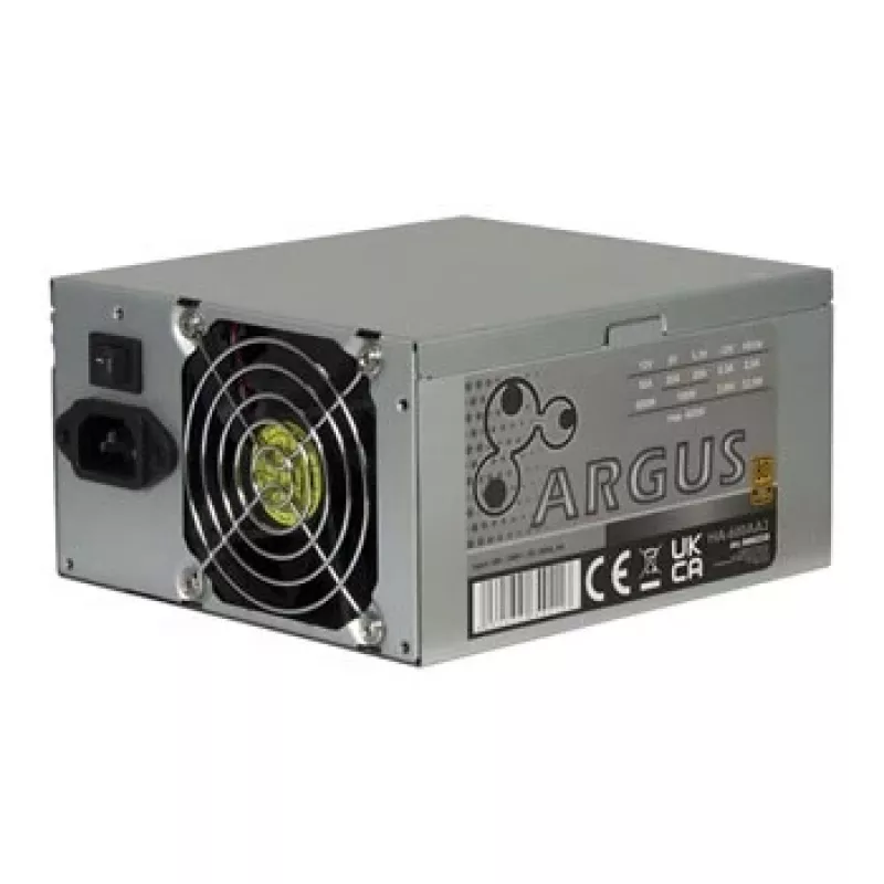 Zasilacz INTER-TECH Argus 600AA2 600W 80+ Gold, ATX, pojedyncza linia +12V