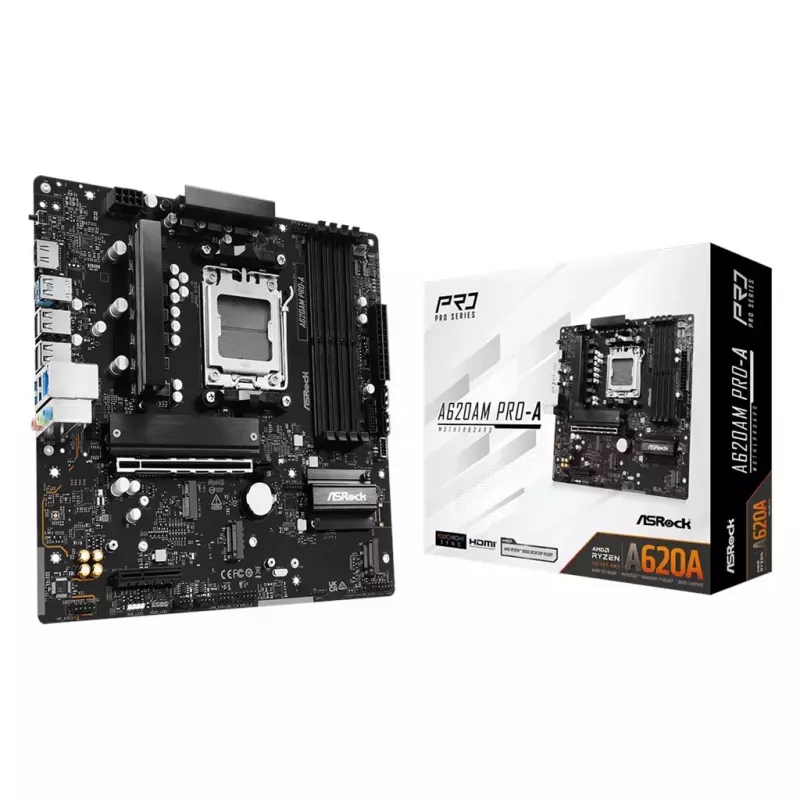 ASRock A620AM PRO-A AM5 Micro-ATX Płyta Główna