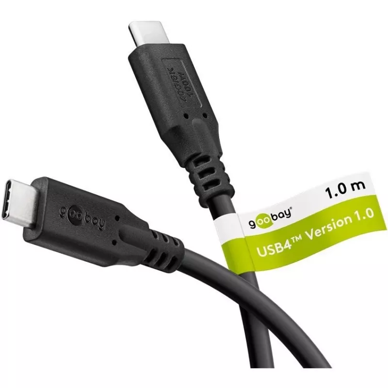 Goobay 74191 Kabel USB Czarny