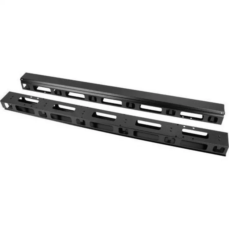 Pionowy organizer kabli LANBERG AK-1212-B 22U Czarny, zestaw 2 szt.