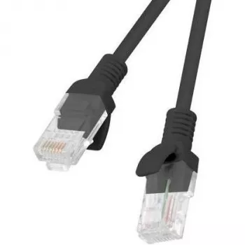 Patchcord LANBERG PCU5-20CC-0150-BK RJ45 Cat.5e 1.5M Czarny 10 szt.