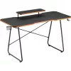 Maclean Scrivania Da Gioco NanoRS Con Ripiano per Monitor Max. 50 Kg Altezza 850 Mm Nero RS170, Tavolo Gaming, Nero