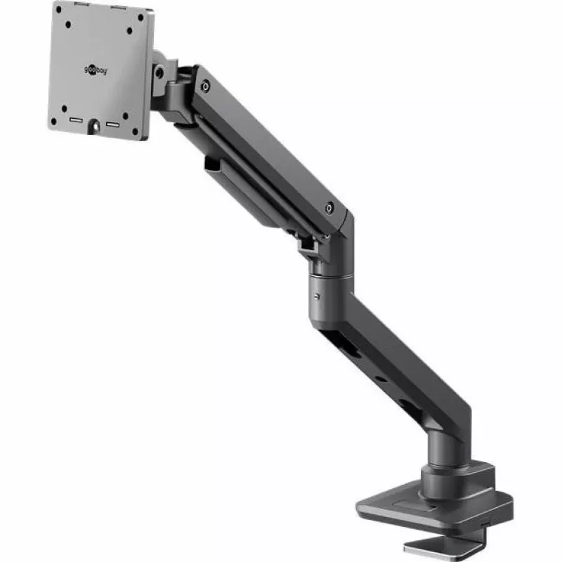 Ramię do monitora GOOBAY RB74416 pojedynczy monitor, sprężyna gazowa, czarny