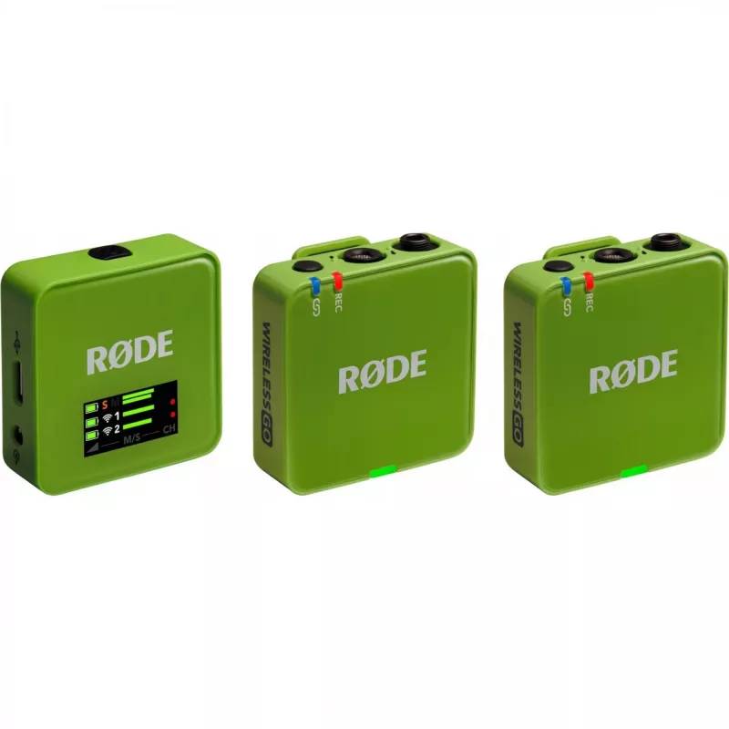 RØDE Wireless GO III zielony - bezprzewodowy system mikrofonowy (zielony)