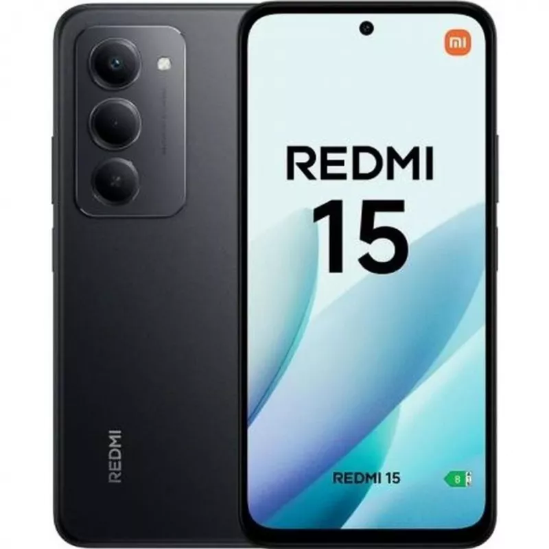 Smartfon Xiaomi Redmi 15 6,9 cala 8 GB RAM 256 GB pamięci 7000 mAh Czarny