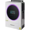 Qoltec, przetwornica napięcia, hybrydowy falownik solarny Off-Grid 4kVA 4kW 120A MPPT LCD Wi-Fi BMS Sinus