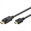 Goobay Display Port – HDMI (1m, DisplayPort, 1.4), kabel wideo