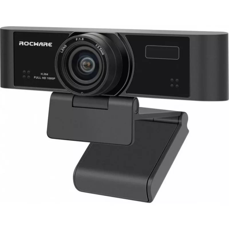 Kamera internetowa ROCWARE RC15 rozdzielczość 720p z wbudowanym mikrofonem