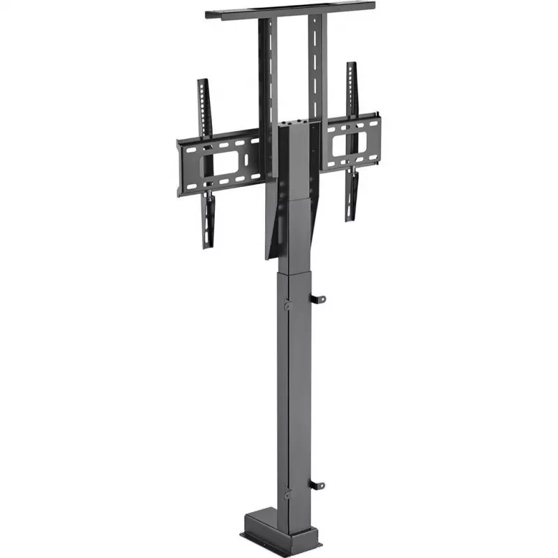 Maclean MC-866T Inteligentny Zmotoryzowany Podnośnik Telewizyjny TUYA Aplikacja Mobilna Podstawa Podłogowa Alexa Google Home 37''-80'' 60kg Szafka VESA (wtyczka EU)